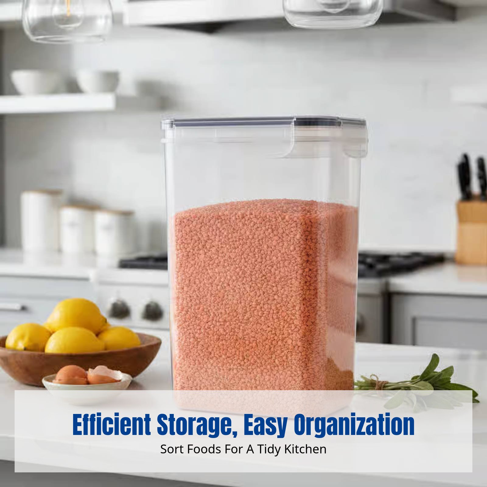 Food Storage And Container - Airtight Food Storage Container Set, Large