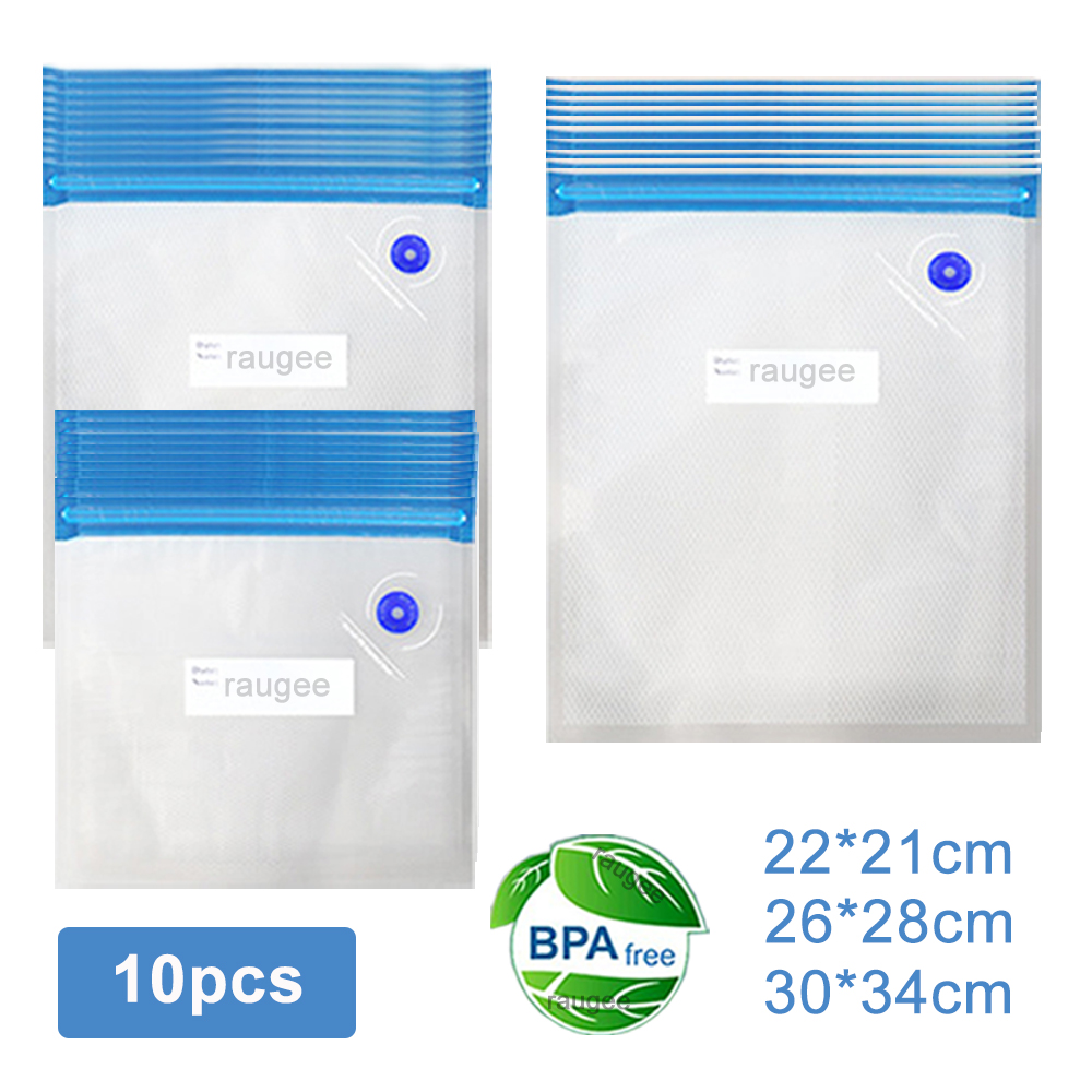 Food Storage Method - Vacuum Bags Reusable Food Vacuum Packaging