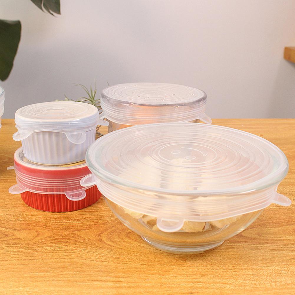 Silicone Stretch Lid - Silicone Stretch Lid Reusable Silicone Cover