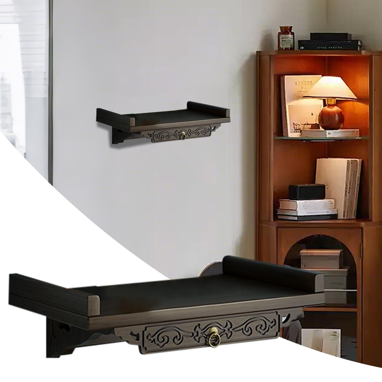 Food Storage Types - Bamboo Shrine Altar Decorative Wall Shelf