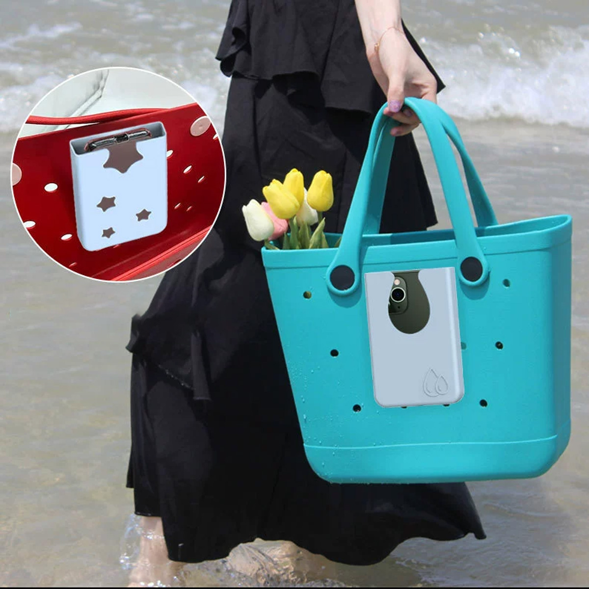 Food Storage Silicone Bags - This Multi-Functional Silicone Beach Bag Is