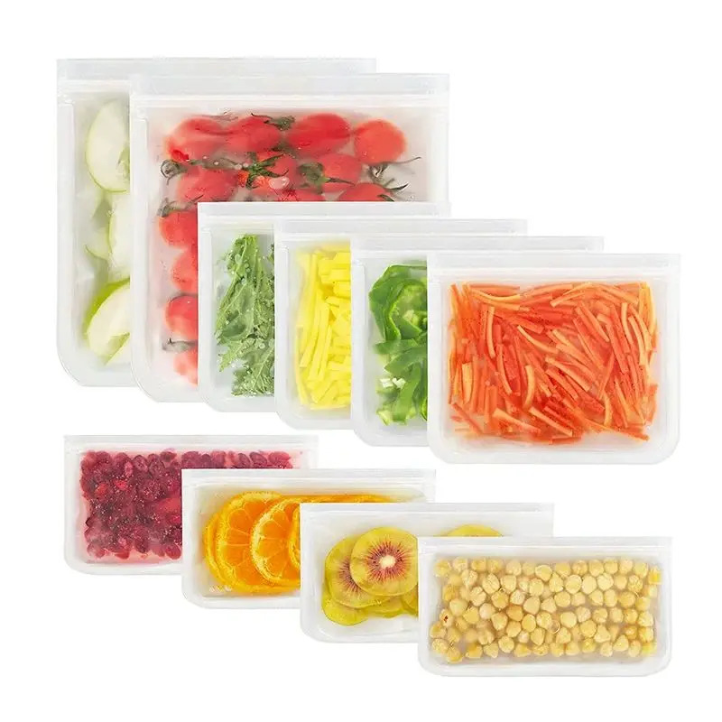 Food Storage Silicone Bags - Silicone Food Storage Containers Reusable Food