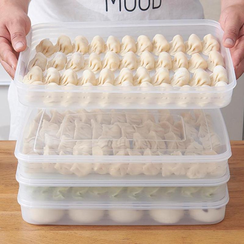 Food Storage Drawer Organizer - New·Kitchen Storage Box Refrigerator Organizer Transparent