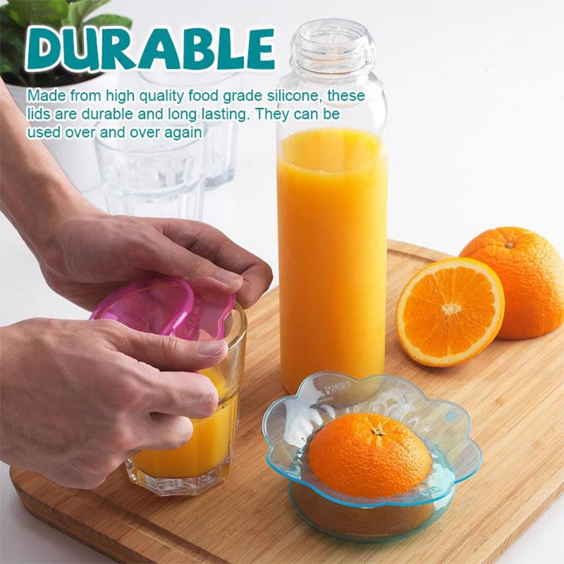 Silicone Stretch Lid - Silicone Stretch Lids Set Silicone Petal-Shaped