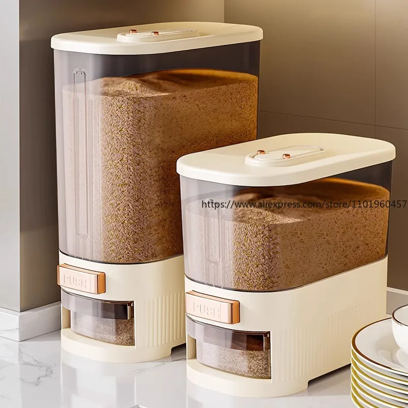 Food Storage Acrylic Containers - Food-Grade Rice Storage Container Airtight Rice