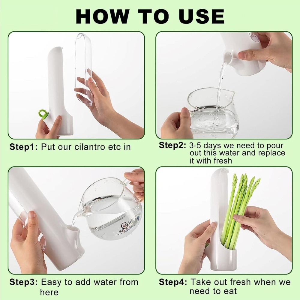Herb Saver Storage Container F - огляд і ціна Herb Keeper Container