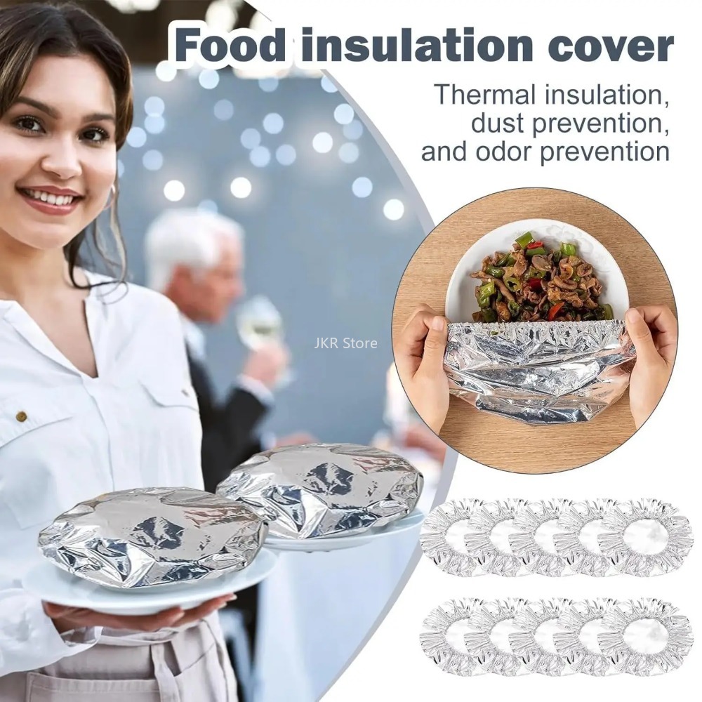 Aluminum Foil Bowl Covers 10/3 - огляд і ціна Food Storage Keep Hot
