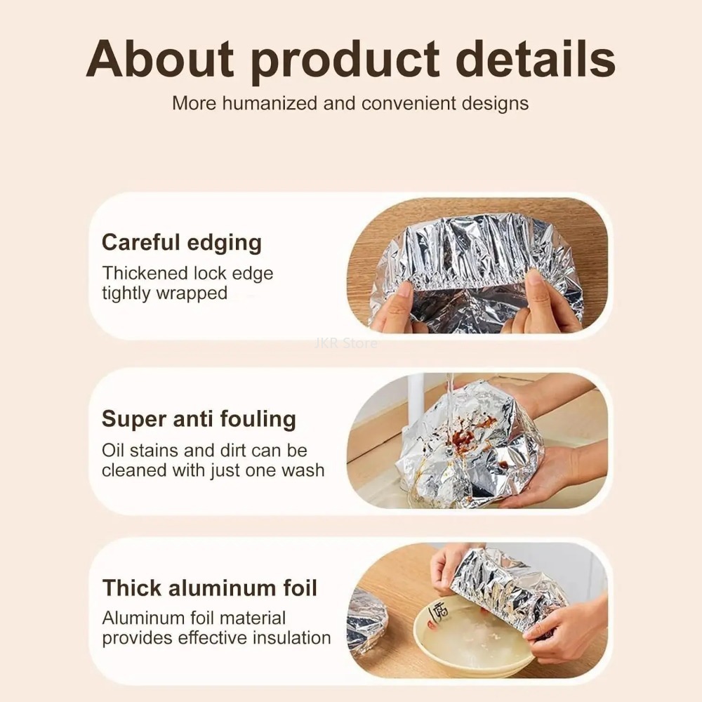 Aluminum Foil Bowl Covers 10/3 - огляд і ціна Food Storage Keep Hot