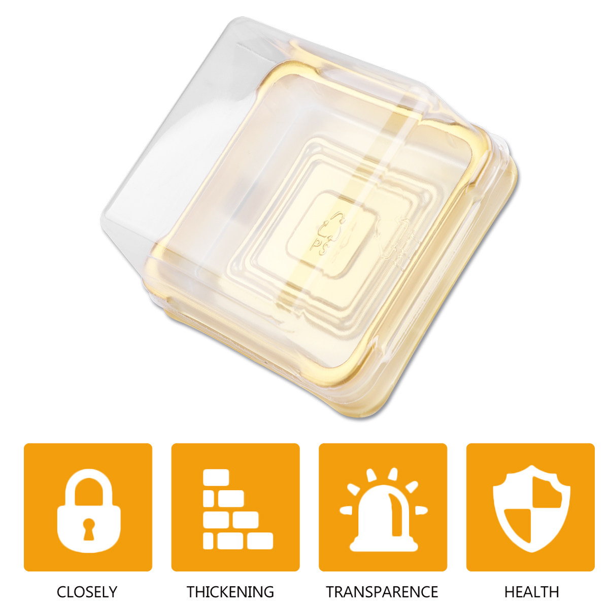100Pcs Lightweight Reusable-Se - огляд і ціна Food Storage Box Plastic