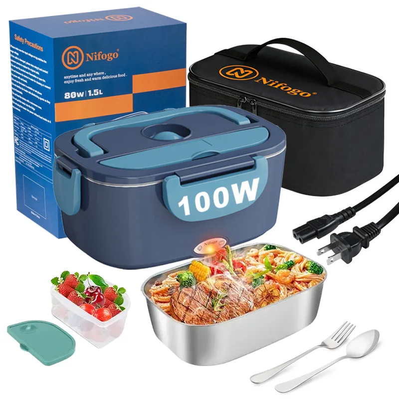 100W Electric Heating Lunch Bo - огляд і ціна Food Storage Bag Organizer