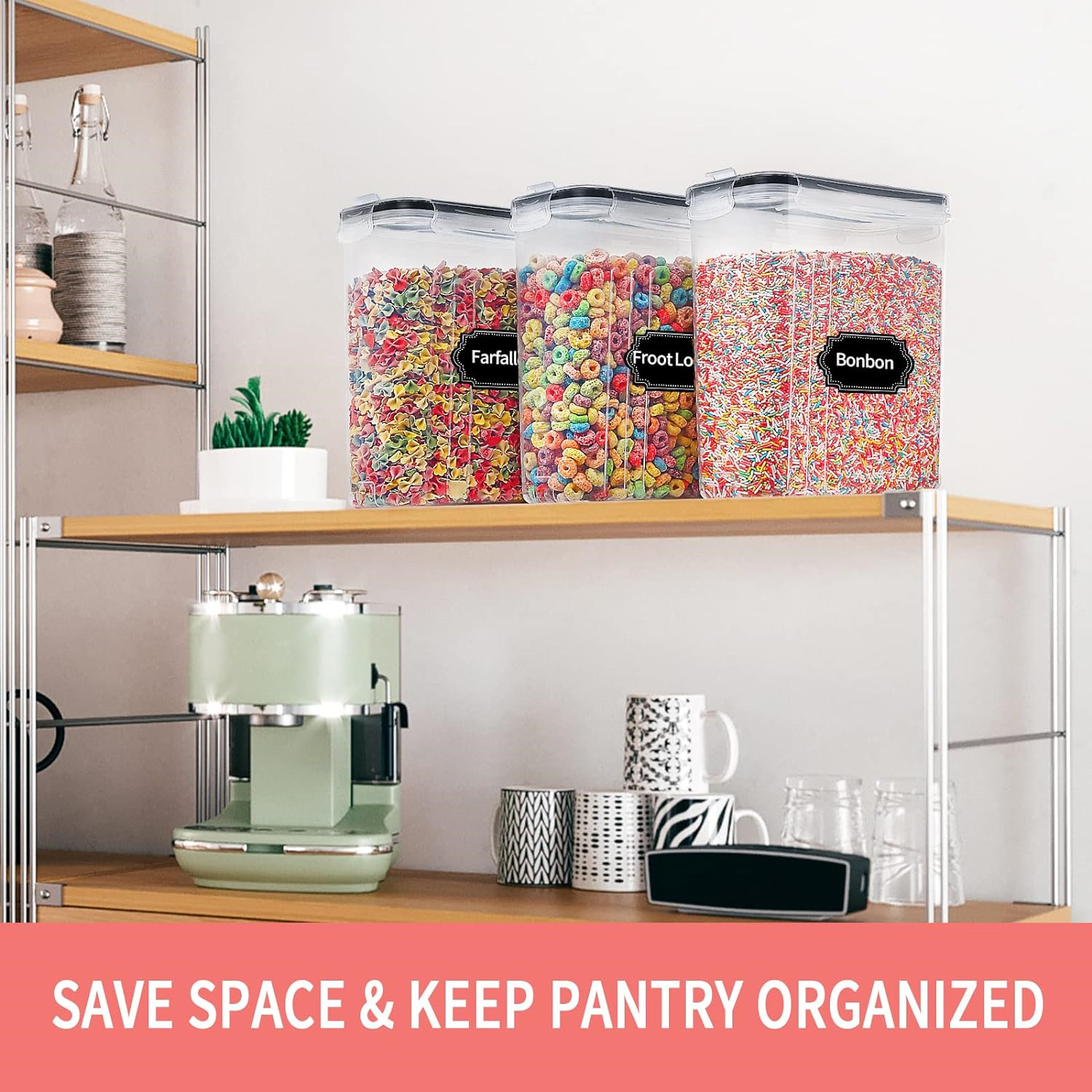 2.5L Cereal Storage Containers - огляд і ціна Food Storage Acrylic Containers