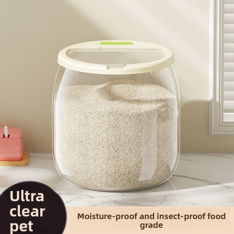 Household Rice Bucket Sealed a - огляд і ціна Food Storage Acrylic Containers
