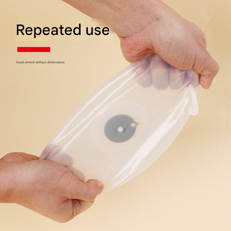 4Pcs/Set Silicone Fresh-keepin - огляд і ціна Silicone Stretch Lid