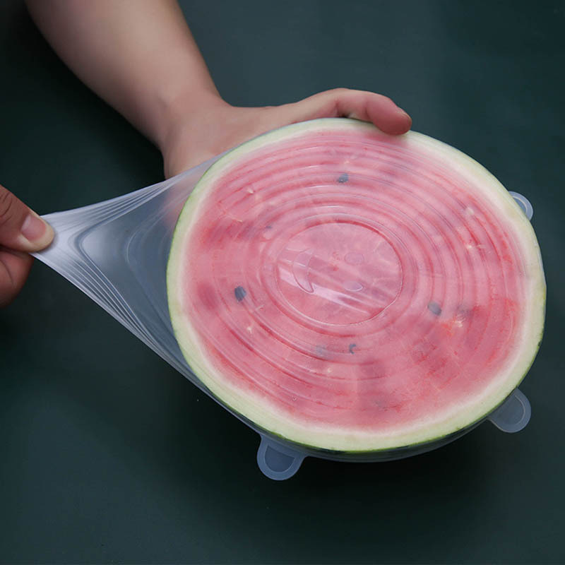 6pcs Reusable Silicone Stretch - огляд і ціна Silicone Stretch Lid