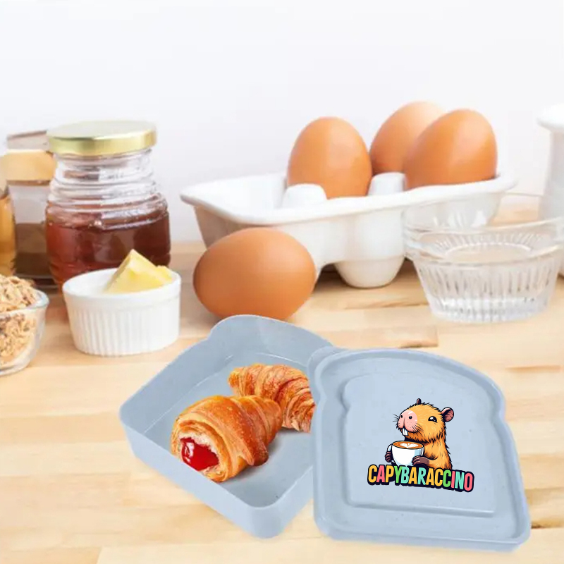 Capybara Sandwich Food Storage - огляд і ціна Food Storage Box Plastic
