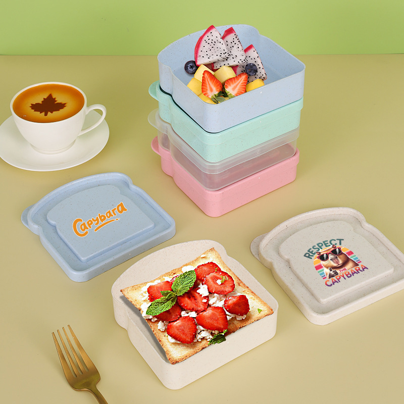 Capybara Sandwich Food Storage - огляд і ціна Food Storage Box Plastic