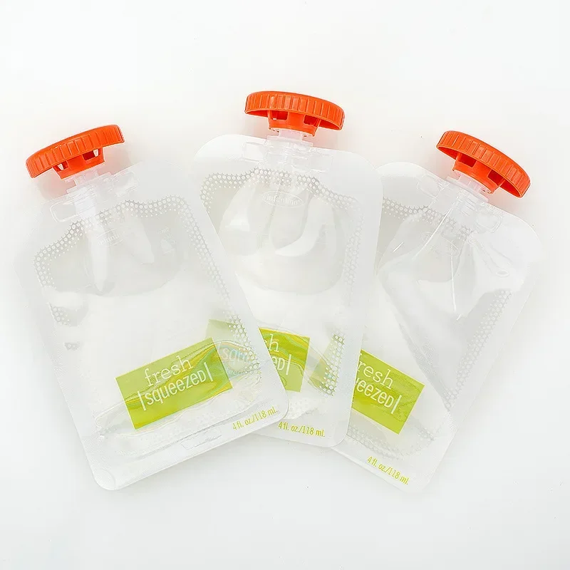 10Pcs Baby Food and Juice Box  - огляд і ціна Food Storage Silicone Bags