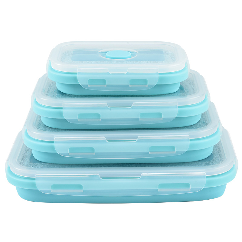 Collapsible Silicone Food Stor - огляд і ціна Food Storage Freezer Containers
