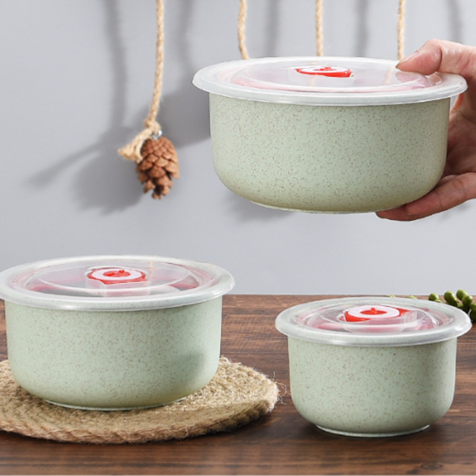 3pcs Food Storage Containers B - огляд і ціна Food Storage Drawer Organizer