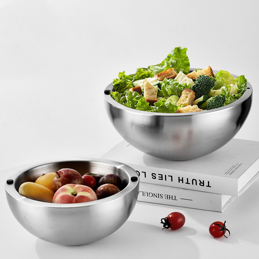 304 Thickened Salad Mixing Bow - огляд і ціна Food Storage Warehouse