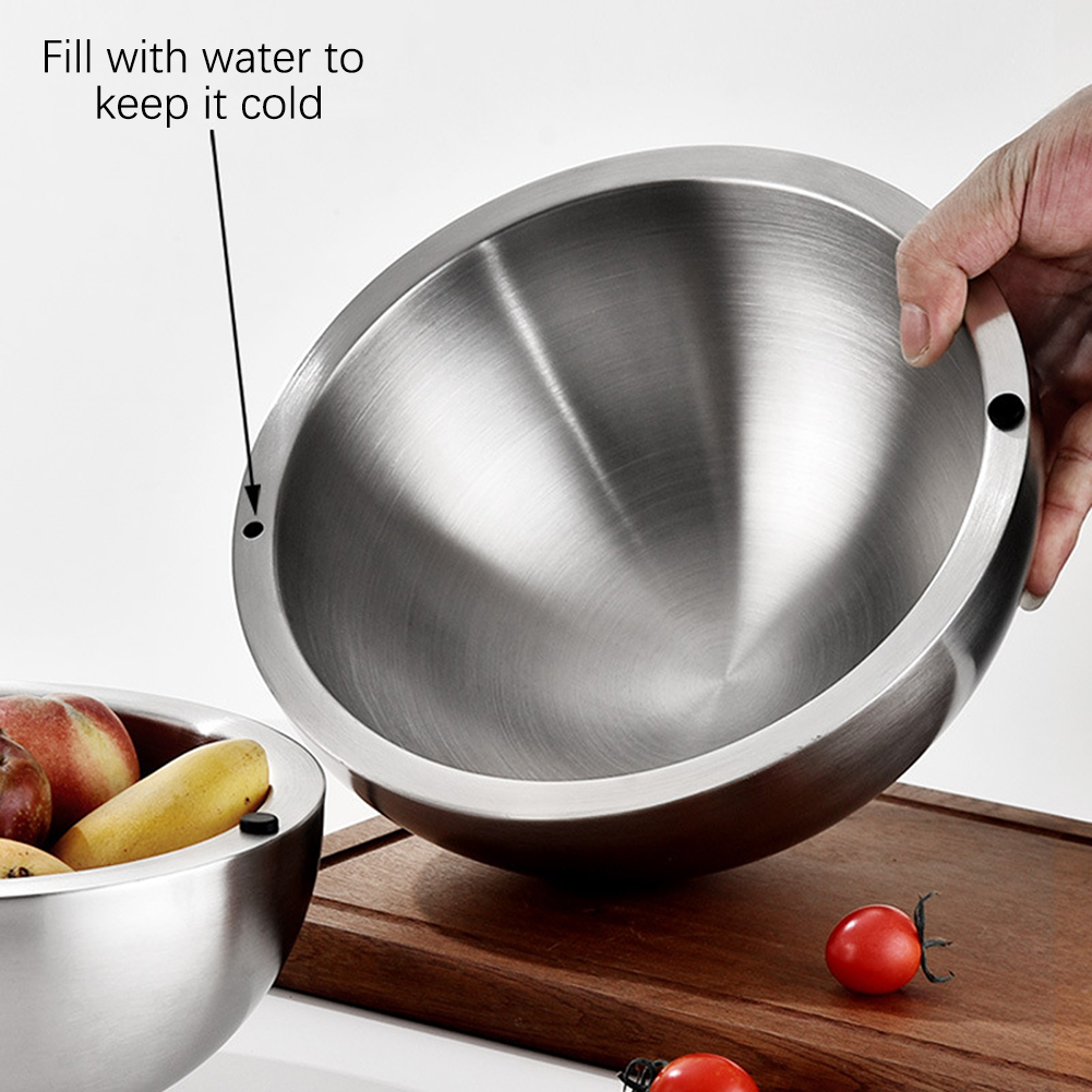 304 Thickened Salad Mixing Bow - огляд і ціна Food Storage Warehouse