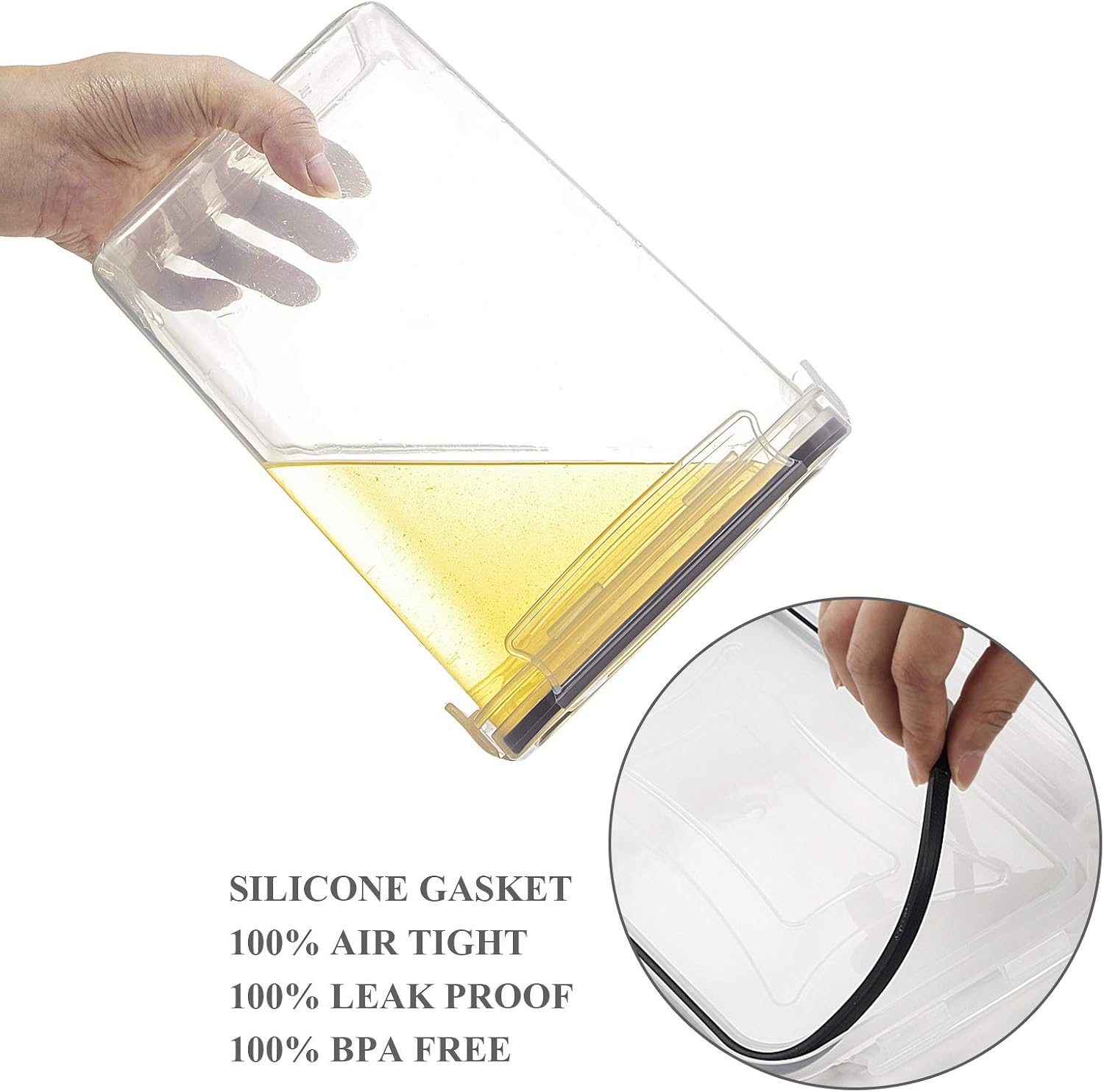 Airtight Food Storage Containe - огляд і ціна Food Storage Acrylic Containers