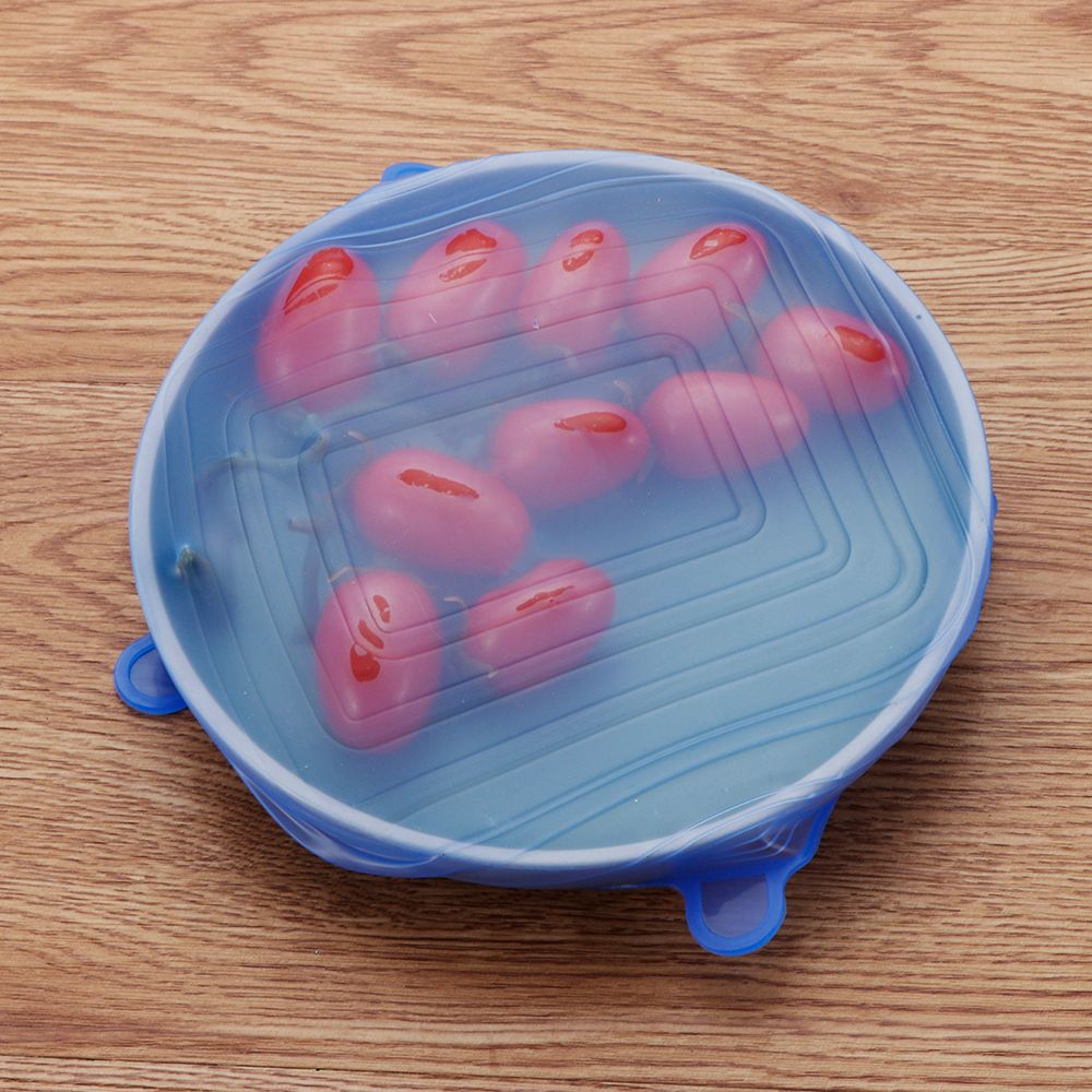 4 Color Kitchen Tools Food Fre - огляд і ціна Silicone Stretch Lid