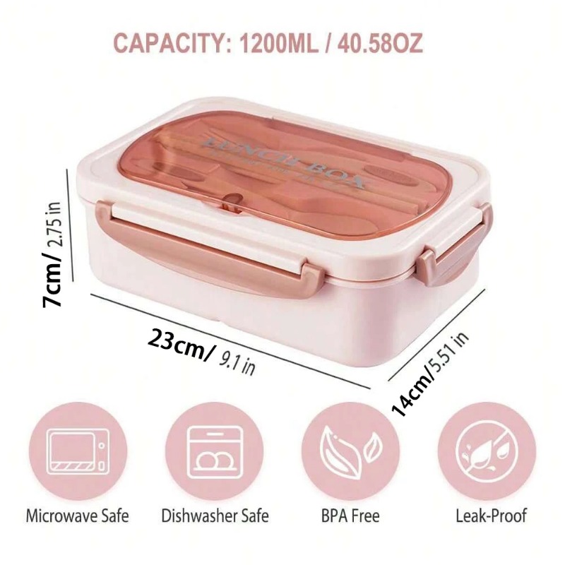 3pcs/1pc Bento Box Adult Lunch - огляд і ціна Food Storage Drawer Organizer