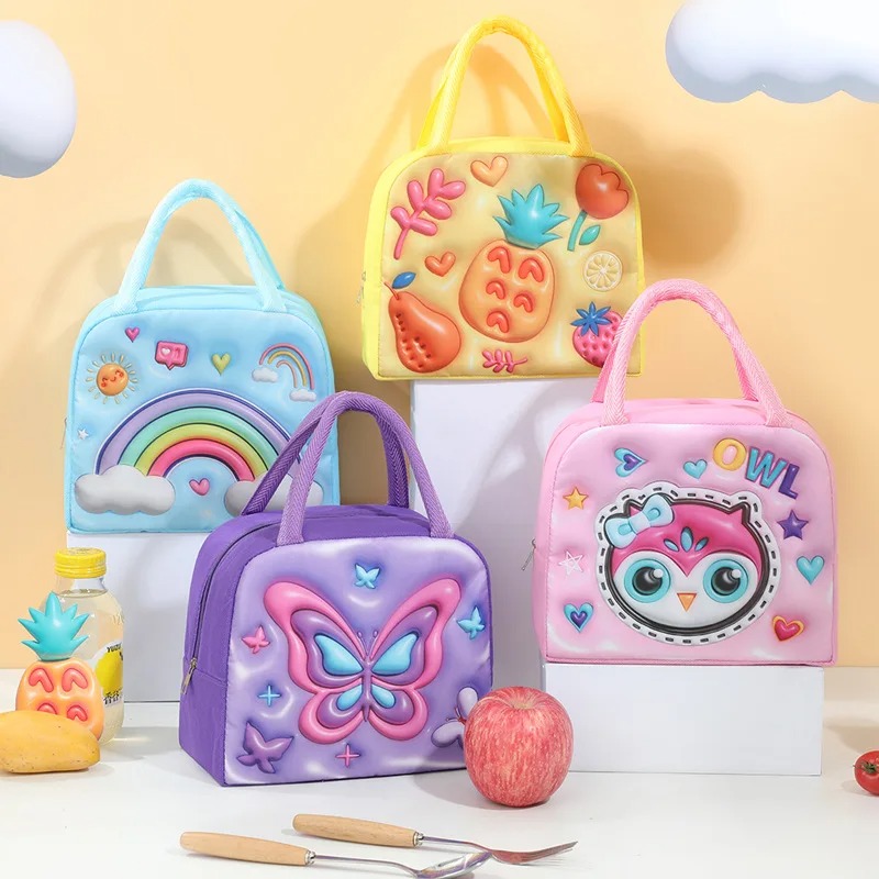 Children's Lunch Box Bag 3D Ca - огляд і ціна Food Storage Bag Organizer