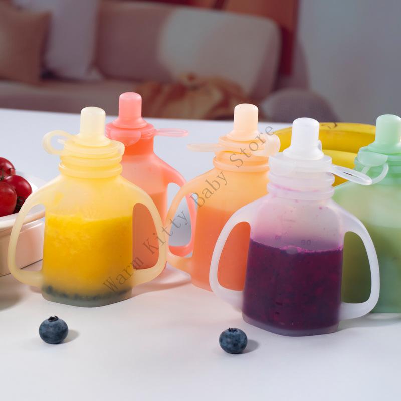 110ml Reusable SIlicone Baby B - огляд і ціна Food Storage Silicone Bags