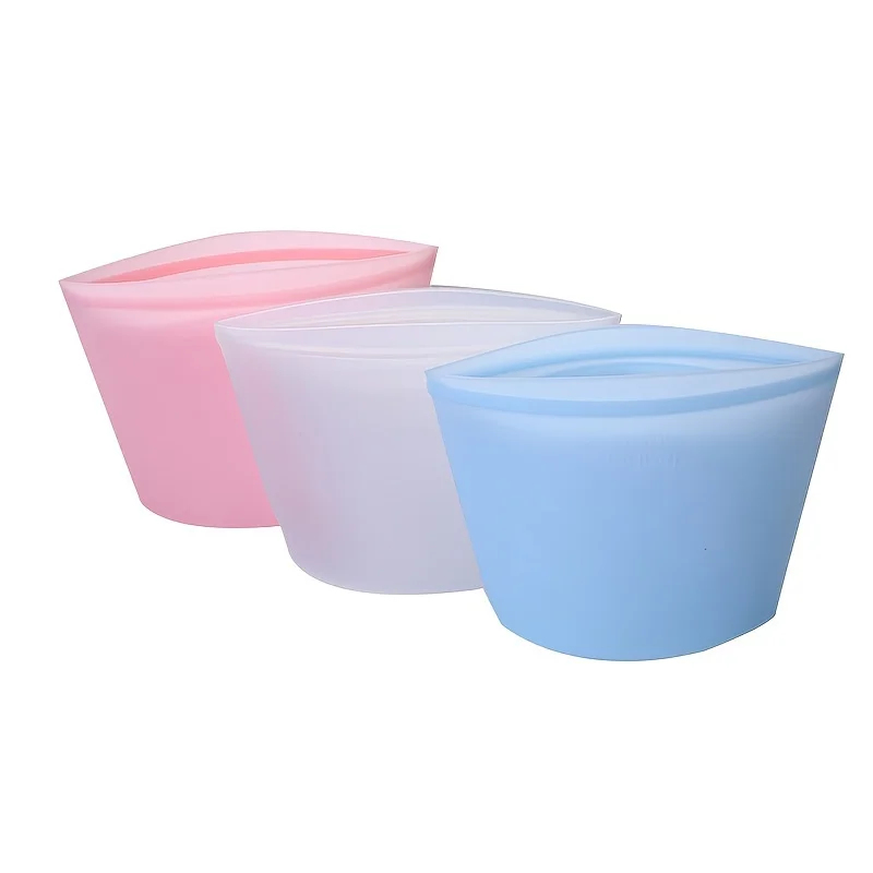 Reusable Silicone Storage Bags - огляд і ціна Food Storage Silicone Bags