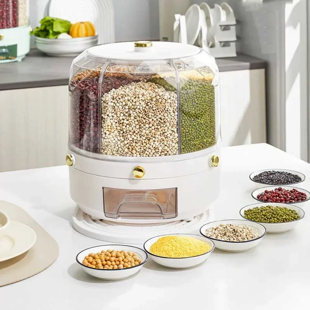 Food Grade Rotating Grain Disp - огляд і ціна Food Storage Drawer Organizer