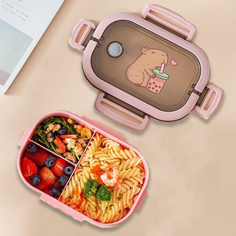 Capybara Bento Lunch Box Anime - огляд і ціна Food Storage Drawer Organizer