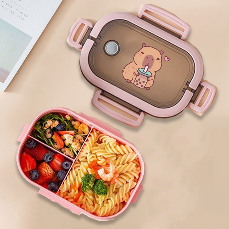 Capybara Bento Lunch Box Anime - огляд і ціна Food Storage Drawer Organizer