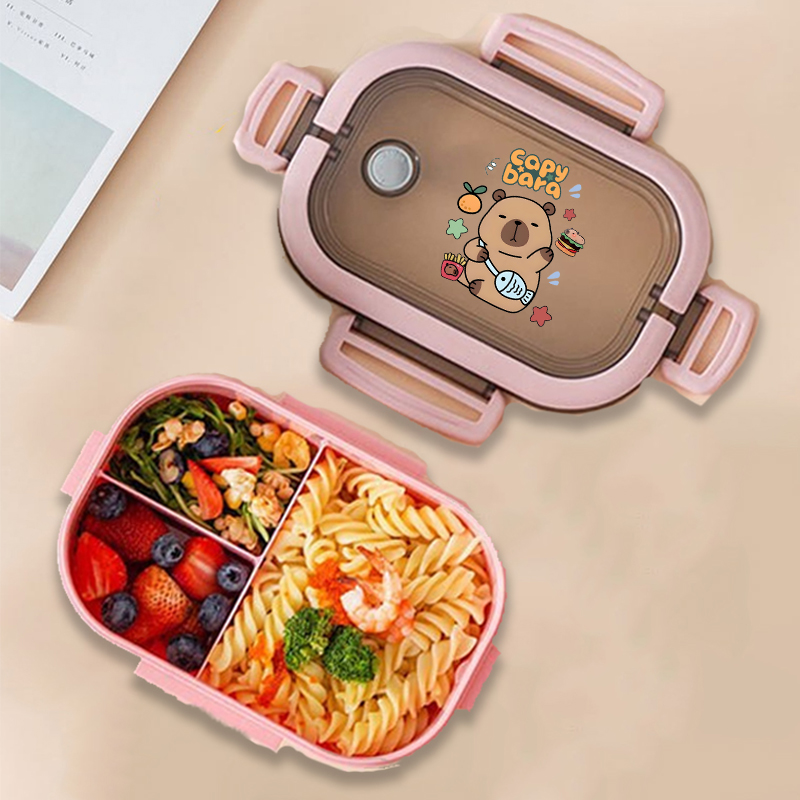 Capybara Bento Lunch Box Anime - огляд і ціна Food Storage Drawer Organizer