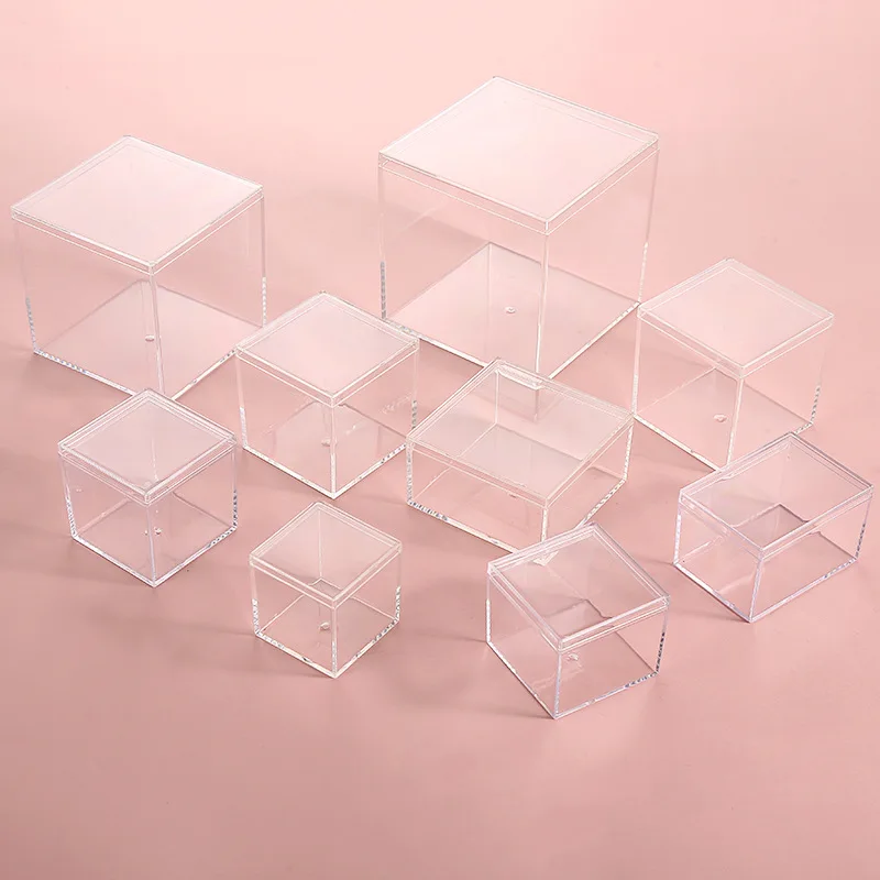 12 PCS Transparent Acrylic Box - огляд і ціна Food Storage Acrylic Containers