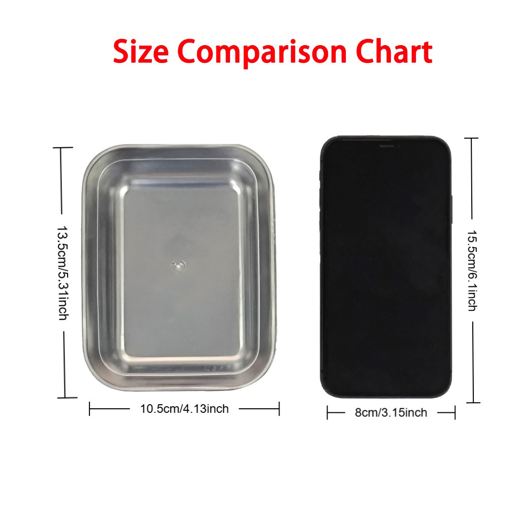 6-Piece Stainless Steel Food S - огляд і ціна Food Storage Types