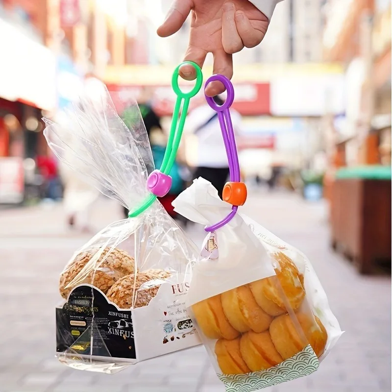 5/10PCS Portable Food Sealing  - огляд і ціна Food Storage Bag Organizer