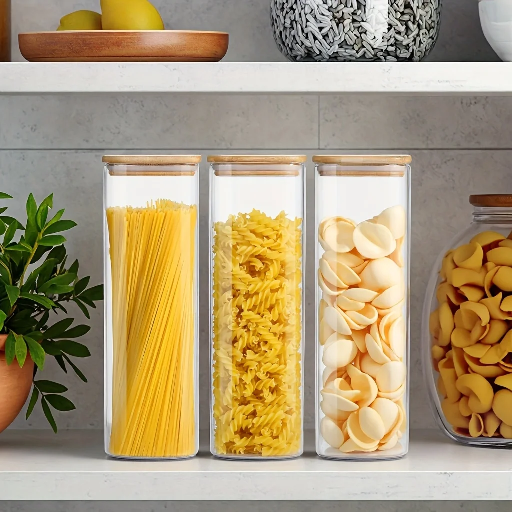 Modern 26/42oz Glass Storage C - огляд і ціна Food Storage Acrylic Containers