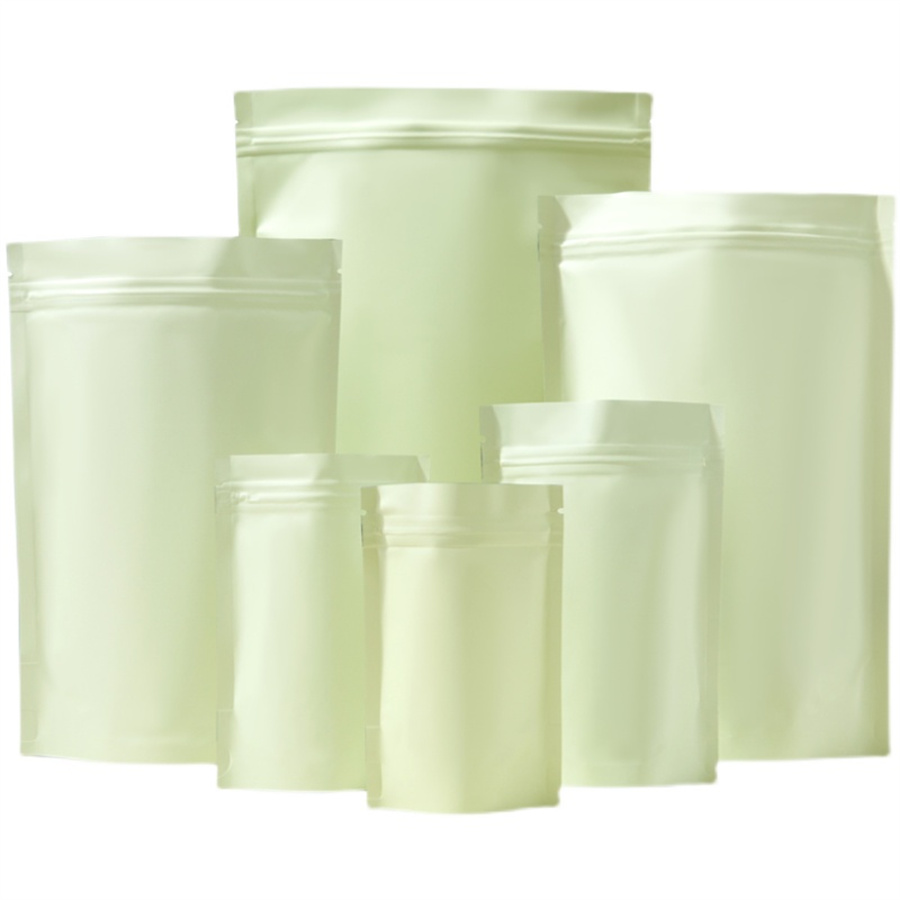 50/100PCS Matte Pale Yellow Zi - огляд і ціна Food Storage Is