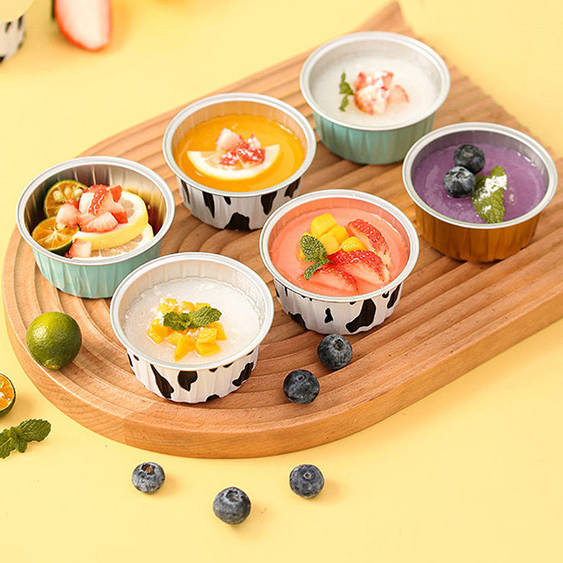 10/20/30Pcs Round Baking Cups  - огляд і ціна Food Storage With Lids