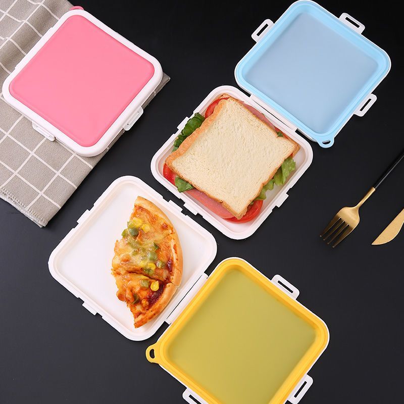 1pc Portable Sandwich Crisper  - огляд і ціна Food Storage Silicone Bags