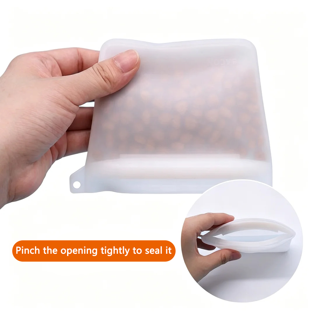 Seal Silicone Pet Treat Snack  - огляд і ціна Food Storage Silicone Bags