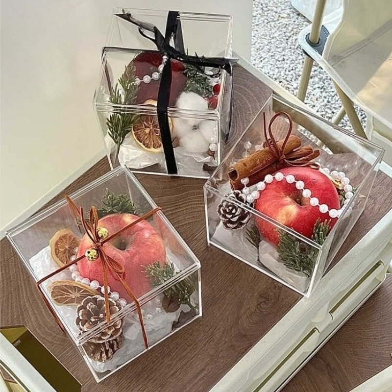 1-50pcs Transparent Acrylic Bo - огляд і ціна Food Storage Acrylic Containers