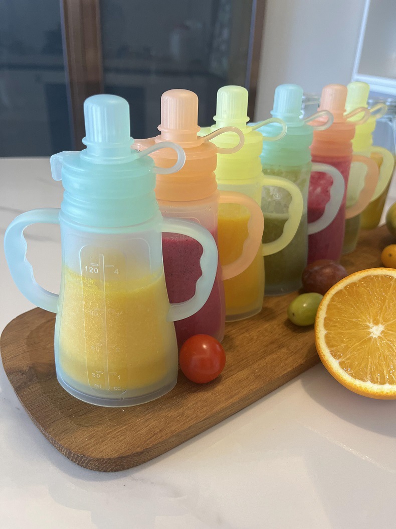 New Reusable Silicone Breast M - огляд і ціна Food Storage Silicone Bags