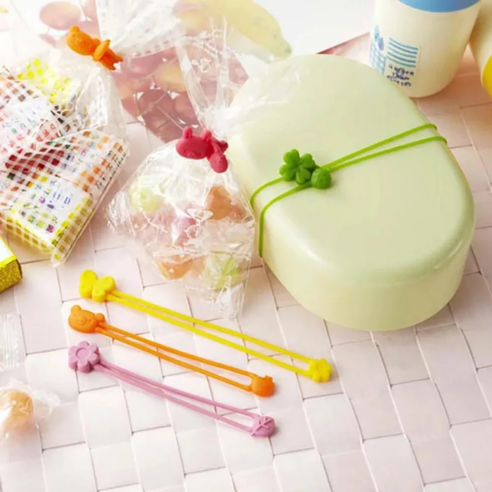 5Pcs Reusable Silicone Rubber  - огляд і ціна Food Storage Silicone Bags
