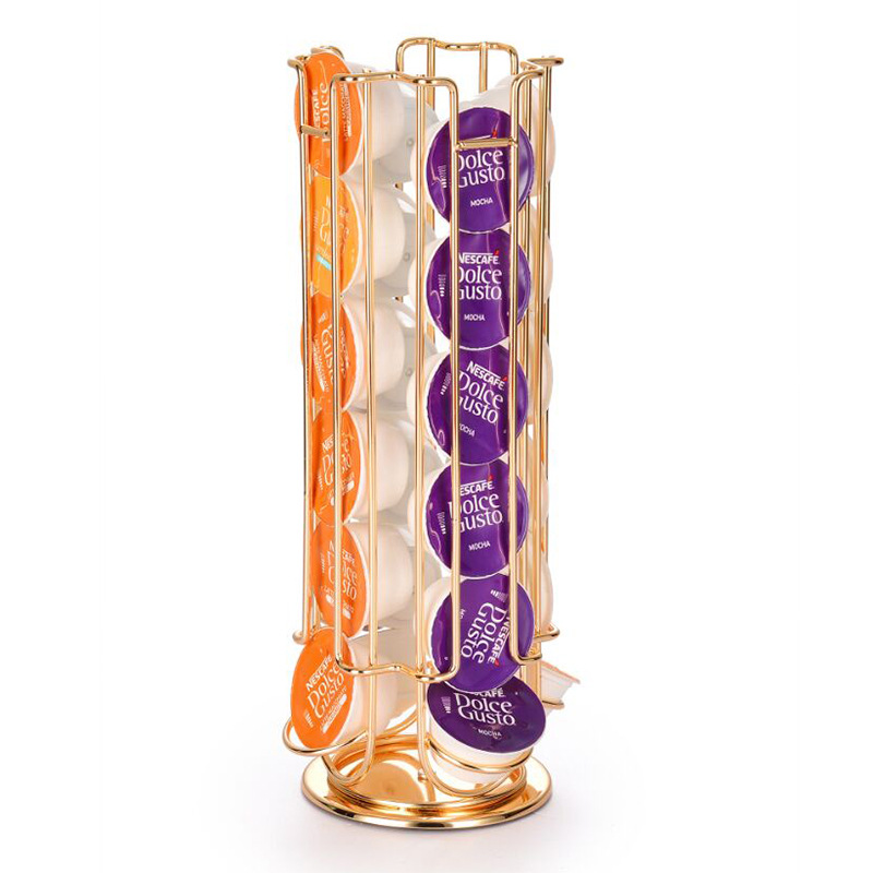 New Gold 24Cups Rotatable Coff - огляд і ціна Food Storage Types