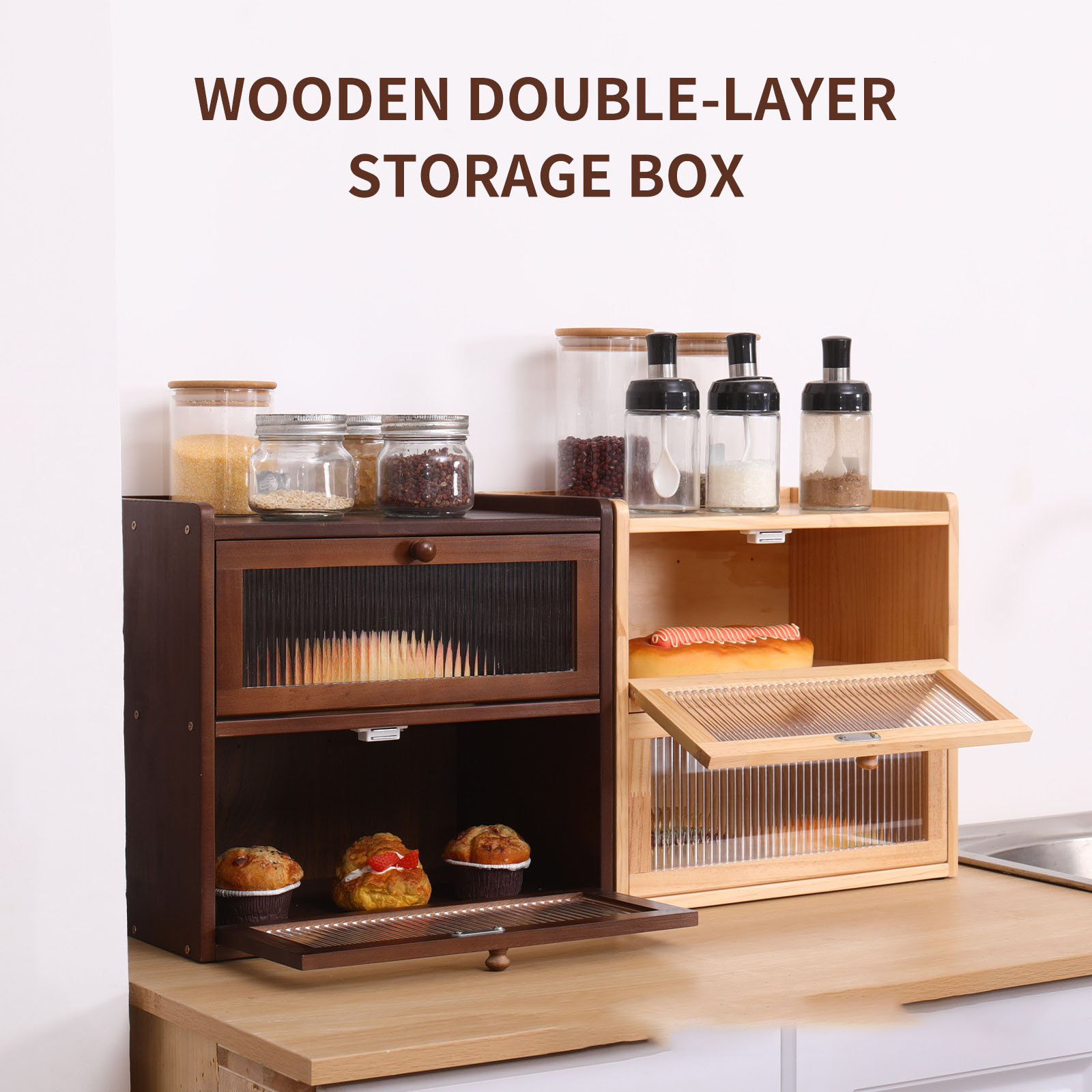 Bread Box Homemade Bread Bin H - огляд і ціна Food Storage Acrylic Containers
