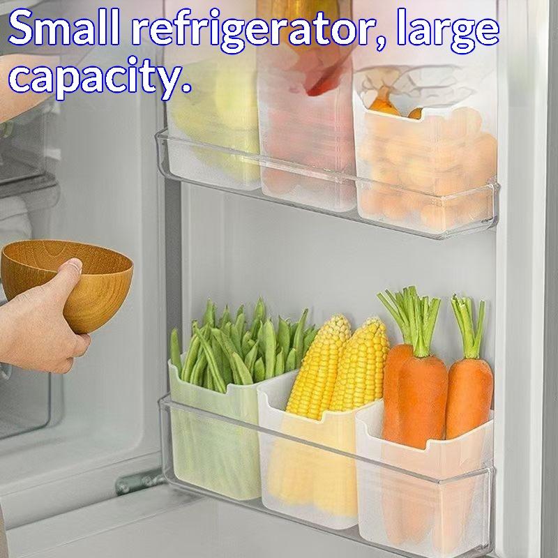 4Pcs Food Grade Refrigerator S - огляд і ціна Food Storage Box Plastic
