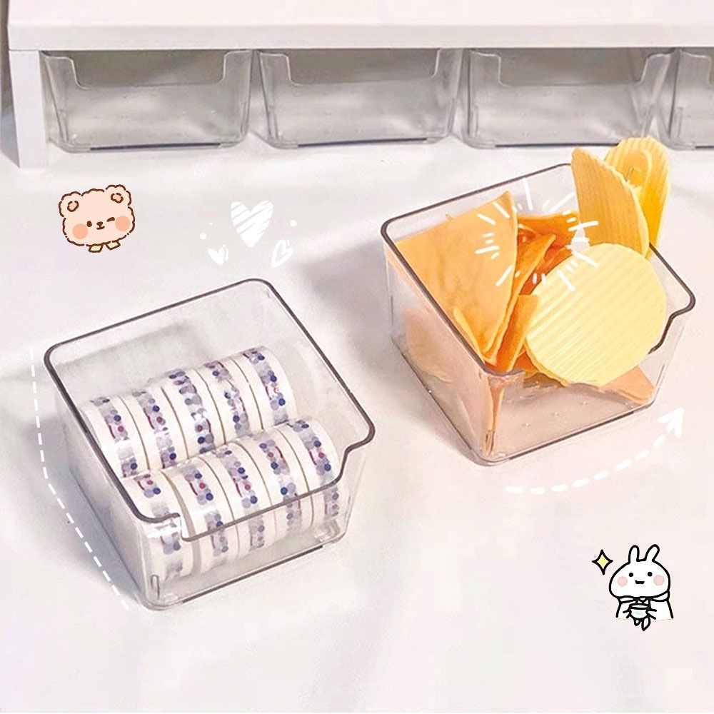 INS style Acrylic Notebook Sto - огляд і ціна Food Storage Acrylic Containers